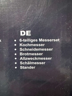 Messerblock 6tlg Neu Bild 4