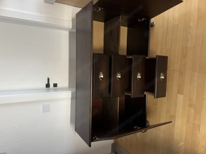 Kästchen in dunkel Braun Bild 3