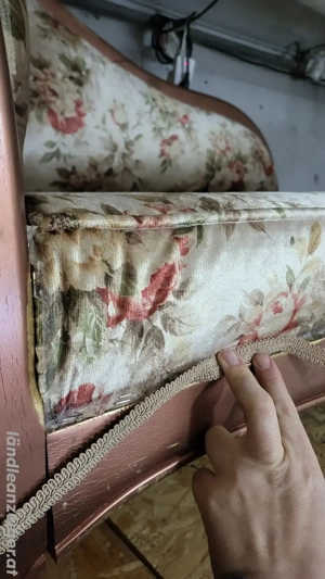 Chaiselongue Sofa Vintage Bild 5