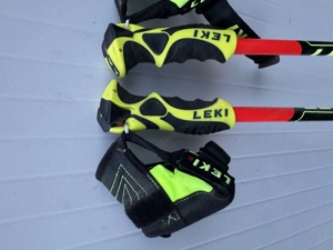 Leki wcr sl 3d carbon ski stöcke 125cm 50 slalom venom race  Bild 2