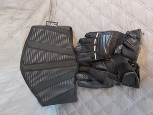 Motorradjacke Gr.  M, Lederhandschuhe Gr. S, Nierengurt Gr. S Bild 3