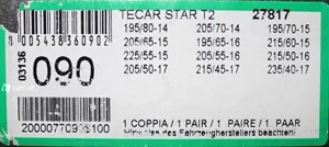 Schneeketten Tecar Star T2  14, 15, 16 und 17 Zoll Bild 6