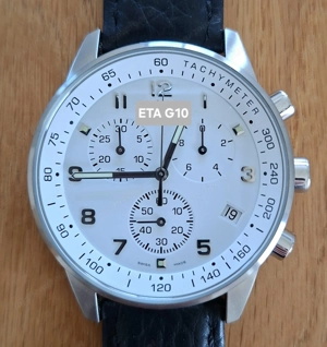 Armbanduhr mit Tachymeter Bild 3