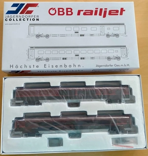 Jägerndorfer, ÖBB Railjet 8-teilig (High End Edition, H0, Sound, Innenbeleuchtung) - NEU Bild 10