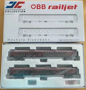 Jägerndorfer, ÖBB Railjet 8-teilig (High End Edition, H0, Sound, Innenbeleuchtung) - NEU Bild 9