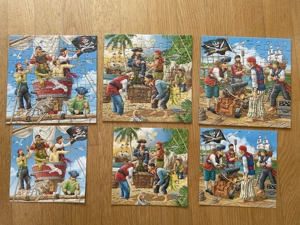 Ravensburger Puzzle 3x49 Teile Piraten