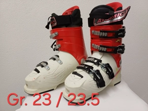 Verkaufe Kinderskischuhe Größe 23   23.5
