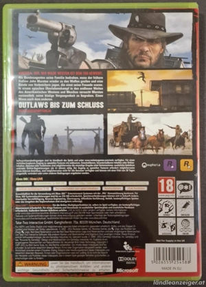 Red Dead Redemption XBox 360 Spiel (englisch, deutsche Untertitel) Bild 2