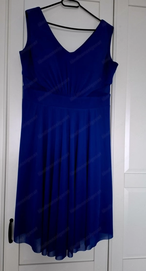 Elegante Abendkleider Ballkleid neu königsblau + schwarz Bild 2