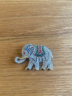 Brosche Elefant  Bild 2