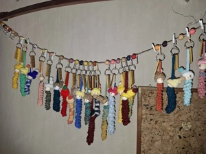 Glückswürmchen Schlüssel Anhänger Geschenk mit Spruch 2,50  Bild 2