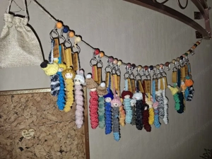 Glückswürmchen Schlüssel Anhänger Geschenk mit Spruch 2,50  Bild 3