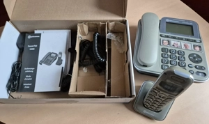 Amplicomm Combo Power Tel 1880 - Seniorentelefon inkl. Anrufbeanworter, Handy und Freisprechen Bild 6