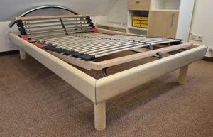 Bettgestell inkl. Lattenrost, Matratze und Matratzenschoner (120 x 200) Bild 6