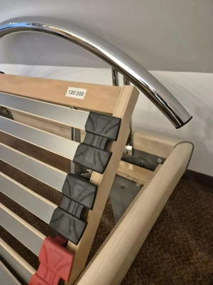 Bettgestell inkl. Lattenrost, Matratze und Matratzenschoner (120 x 200) Bild 10