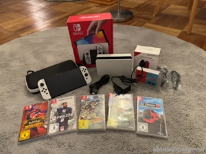 Nintendo Switch OLED Spielekonsole - Weiß