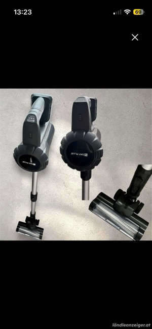 Handstaubsauger schwarz