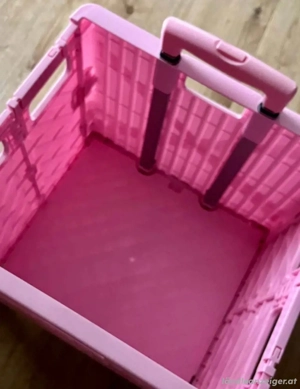Kleine Klappbarer Wagen Rosa Bild 2