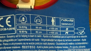 Schwimmweste Kinder - bis 30kg Bild 3