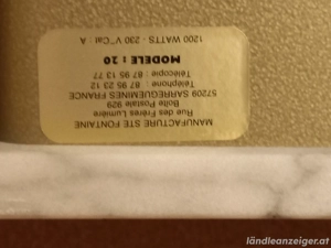 Elektro- Ofen mit 1200Watt