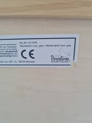 Kinder Marktstand 'Lucy', grau - Pinolino Bild 4