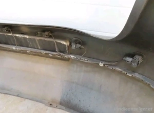 Vw golf 5 Stoßstange hinten Heckschürze schwarz LC9Z Black Magic PDC  5 (1K1)  Bild 2