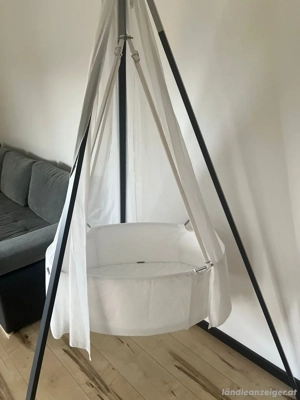 Leander Classic Wiege mit Matratze Bild 2