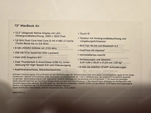 Macbook Air 2018 13 Zoll Bild 3