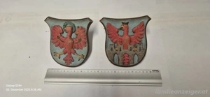 wappen aus Holz bemalt
