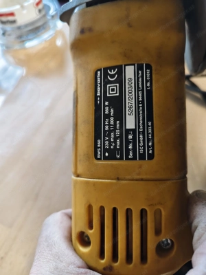 Winkelschleifer Einhell Bavaria BWS 860 Bild 2