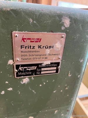 Wagenfräse Krüsi Bild 2