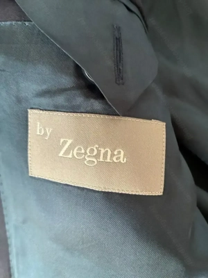 Edler Ermenegildo Zegna Anzug - Blau, Gr. 52 100% Wolle - Wie Neu Bild 2