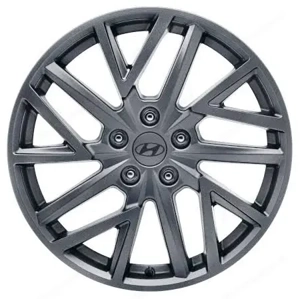 4 neuwertige Winterkompletträder: Original Hyundai Hongdae graphite + Bridgestone Blizzak & Sensoren Bild 2