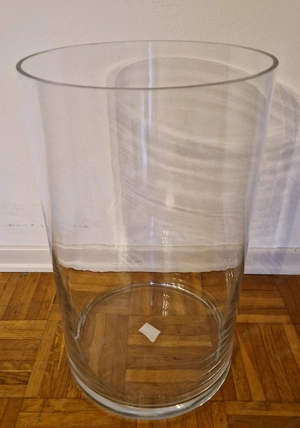 Große Glasvase -  Deco