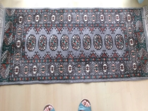 Orientteppich 124 x 65 cm Bild 2