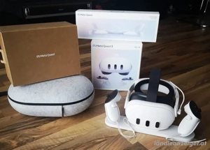 Virtual Reality Meta Quest 3 VR-Brille Headset 512 GB Version + Extras Top!
