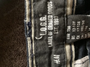 Lange Hosen von H&M  gebraucht  Größe 158  Bild 2