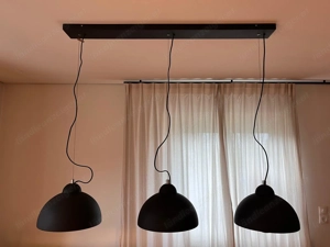 Hängeleuchte "Sattelight" schwarz gold Bild 2