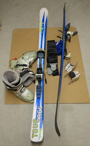 Skitourenausrüstung Damen Komplettset (Tourenski, Tourenschi,Tourenausrüstung)
