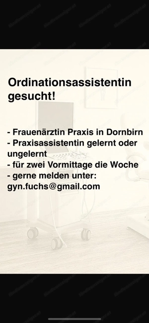 Ordinationsassistentin Frauenärztin Fuchs