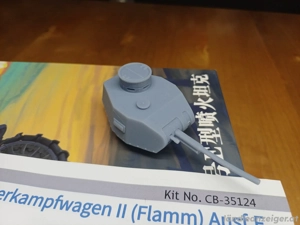 Bronco PzkpfW II Ausf E Flamm in 1:35 Bild 3