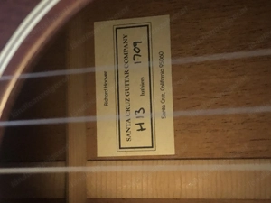 Santa Cruz H13, Gitarre 2018, all mahogany inkl. Case, Wohnzimmer gepflegt Bild 5