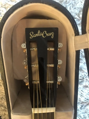 Santa Cruz H13, Gitarre 2018, all mahogany inkl. Case, Wohnzimmer gepflegt Bild 4