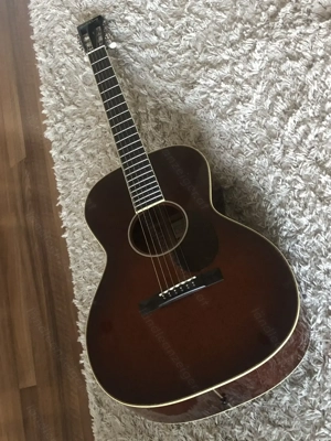 Santa Cruz H13, Gitarre 2018, all mahogany inkl. Case, Wohnzimmer gepflegt Bild 2