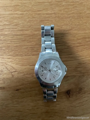 Damenuhr silbern JC