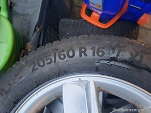 Renault Scenic II Kompletträder 205 60 R16 XL LK 4x100 Continental AllSaison Bild 2