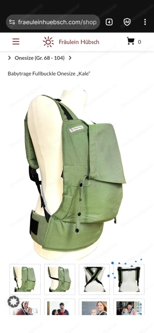 Babytrage "Fullbuckle onesize" Fräulein Hübsch