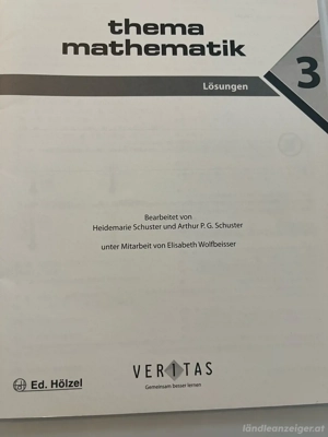lösungen Thema Mathematik 3 Bild 2