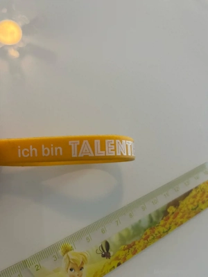 Armband gelb Ich bin talentiert 1 Stück Bild 4