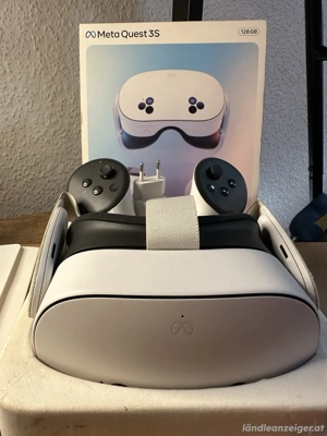 Meta Quest 3S VR Headset 128GB - Virtual Reality Games Fitness  OVP NEU Bild 5